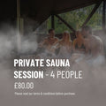 Private Group Hire (up to 4 people)
